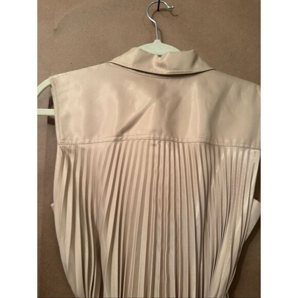 NWT Elle Tahari Pleated Midi Dress - Picture 11 of 12